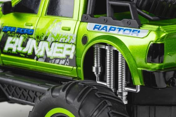 Immagine prodotto Tec-Toy Monster Truck Raptor Runner Verde, 1:12