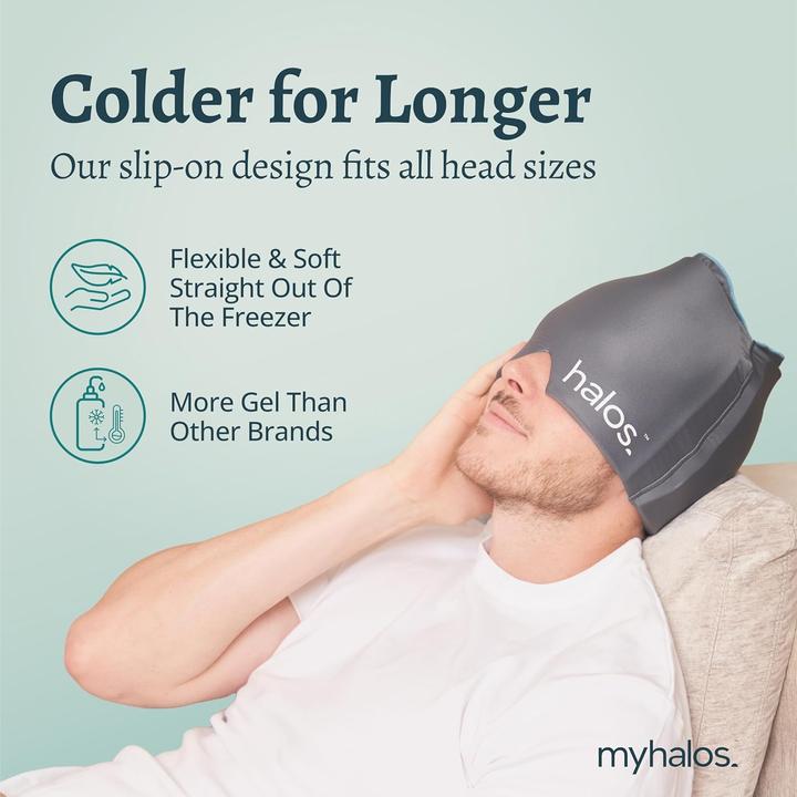 Actual product image Halos Migräne Mask (790 g)
