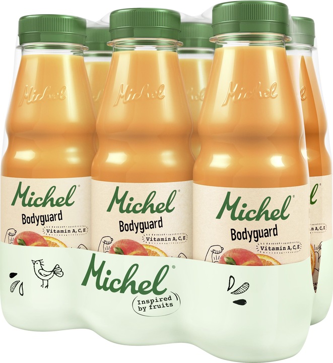 Actual product image Michel Bodyguard Fair Trade 6x33cl PET (6 x 33 cl)