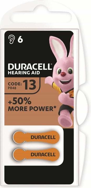 Image du produit Duracell Electronics Easy Tab (6 pcs, A13, 300 mAh)