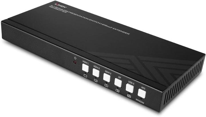 Lindy Switch de présentation 5x2 Seamless Extender HDBaseT