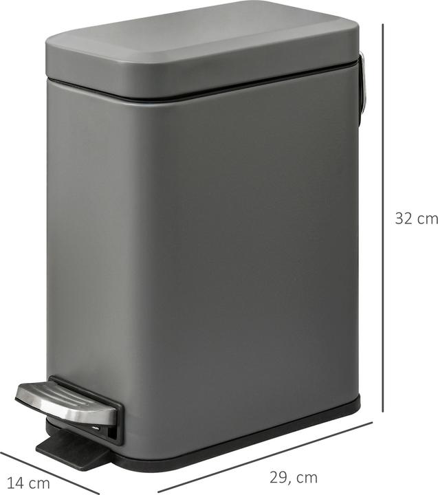 Produktbild Homcom Mülleimer mit Fusspedal (5 l)