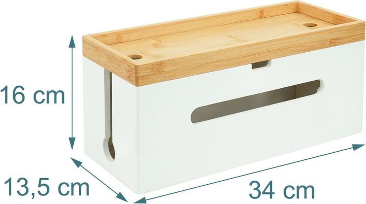 Actual product image Relaxdays Kabelbox