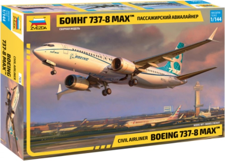 Actual product image 1:144 Boeing 737-8 MAX
