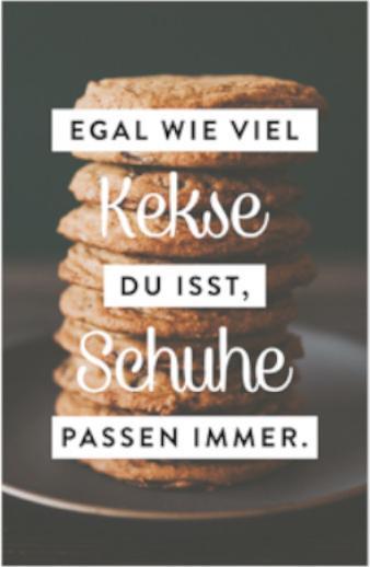 Anderskartig Magnet Modern Times Schuhe passen immer 5,5x8,5cm