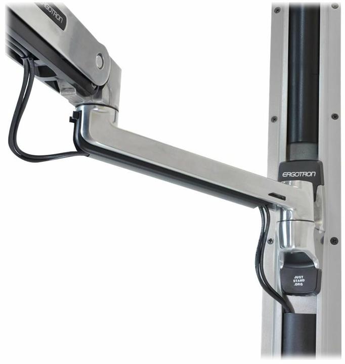 Produktbild Ergotron LX Steh-Sitz Monitor Arm (Wand, 42", 11.30 kg)