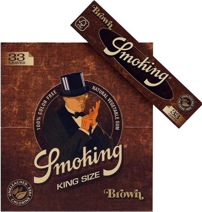 Actual product image Smoking Brown Kingsize Box