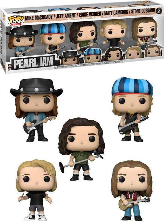 Produktbild Funko Pop! Rocks : Pearl Jam 5 pack