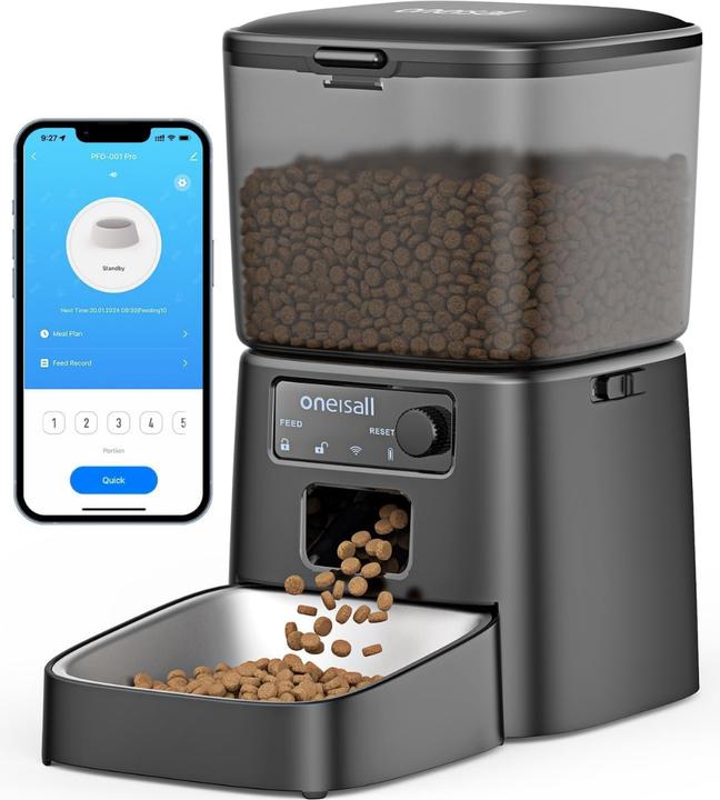 Oneisall Distributeur automatique de nourriture (3.50 l)