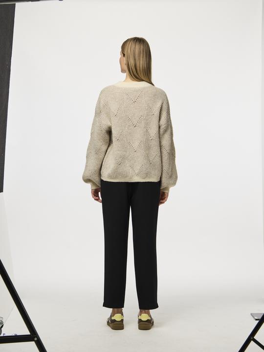 Actual product image Pieces Pcjenna Ls O-Neck Knit Noos Bc (S)