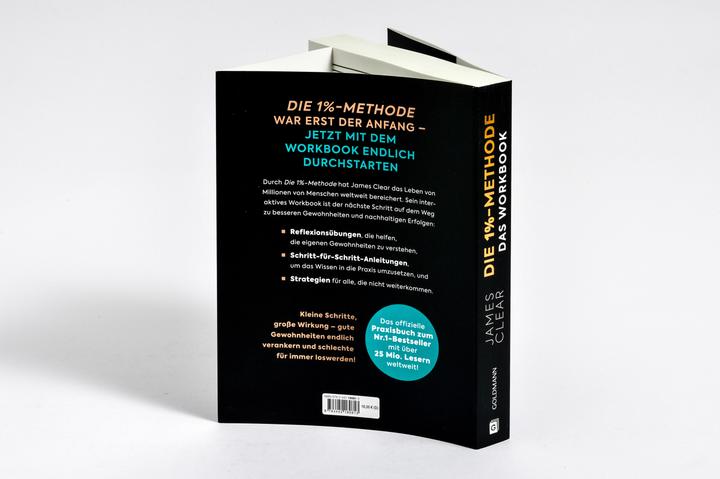 Produktbild Die 1%-Methode – das Workbook (Deutsch, Annika Tschöpe, James Clear, 2025)