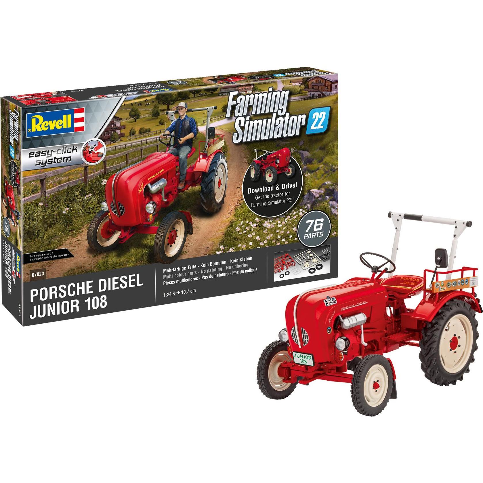 Revell 1:24 Porsche Junior 108 - Farming Simulator Edition