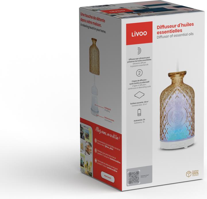 Actual product image Livoo Diffuser of essential oils (100 ml)