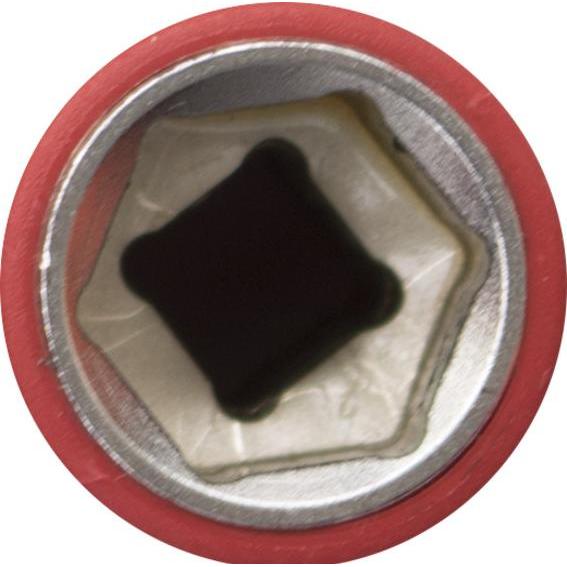 Thumbnail - Wiha, Steckschlüssel + Stecknuss, Steckschlüsseleinsatz isoliert, 1/4", Aussensechskant, 12,0 mm (12 mm)