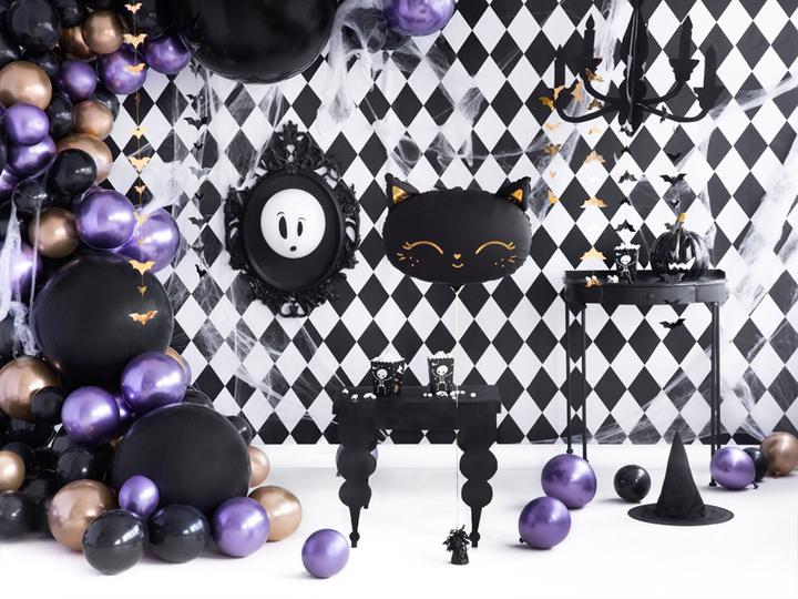 Actual product image Partydeco Mirror Effect Balloons Purple - 10pcs. (10 x)
