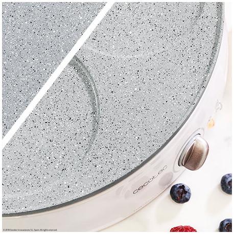 Produktbild Cecotec Crêpière compatible Fun Crepestone Twin (Blanc)