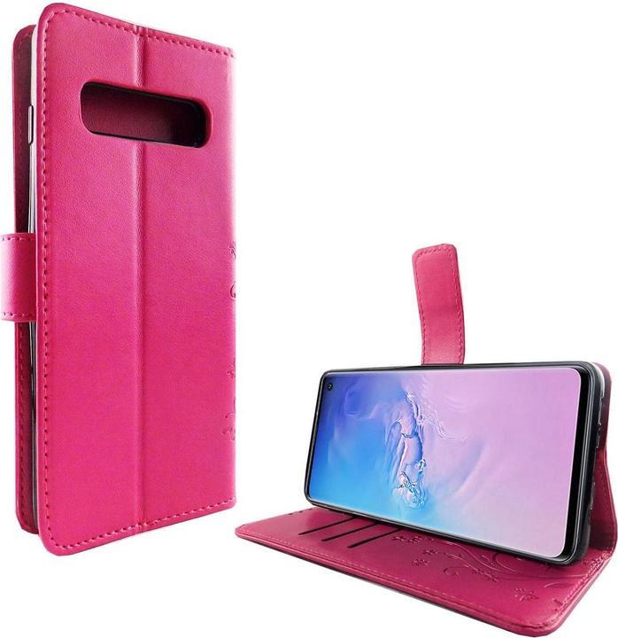Produktbild König Design Hülle Handy Schutz für Samsung Galaxy S10 Case Cover Tasche Wallet Etui Bumper (Samsung Galaxy S10+)