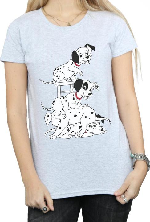 Actual product image Disney Womens/Ladies 101 Dalmatians Chair Cotton T-Shirt (S)