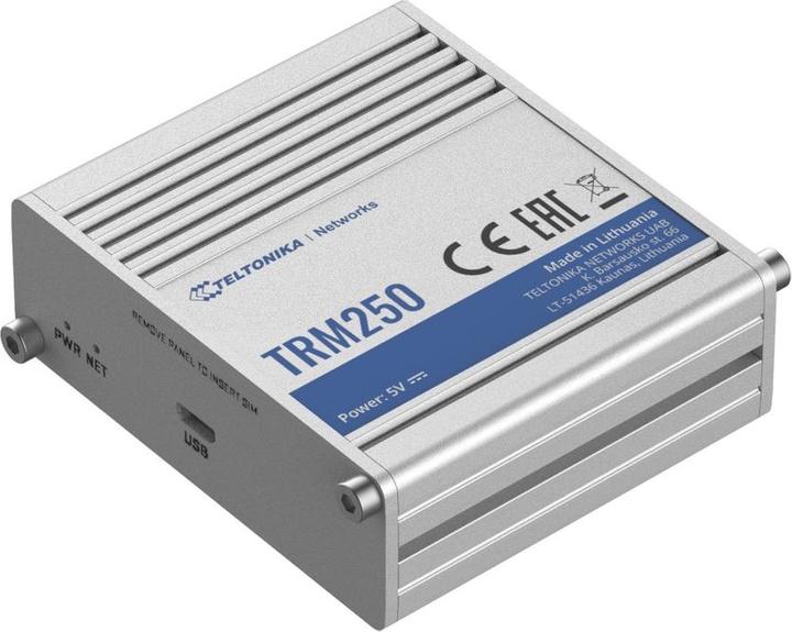 Productafbeelding Teltonika LTE industriële modem TRM250, NB-Cat.M1-LTE, USB