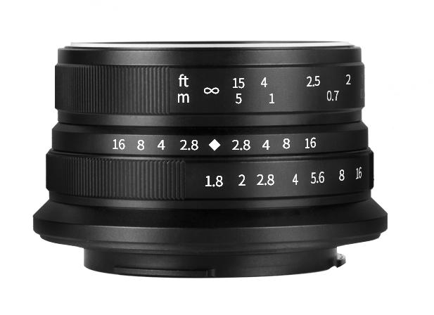 Image du produit 7artisans 25mm f/1,8 pour Nikon Z (APS-C) (Nikon Z, APS-C / DX)