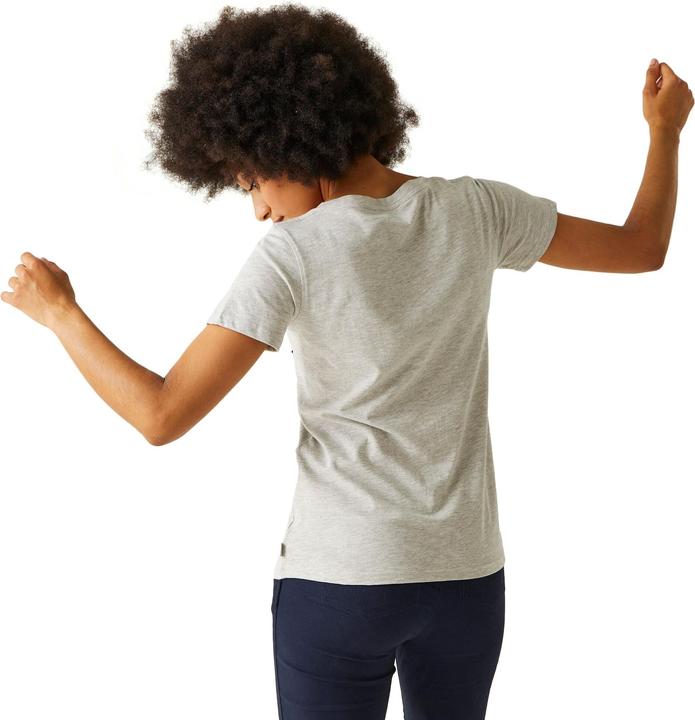 Actual product image Regatta Womens/Ladies Filandra VIII Text Marl T-Shirt (36)