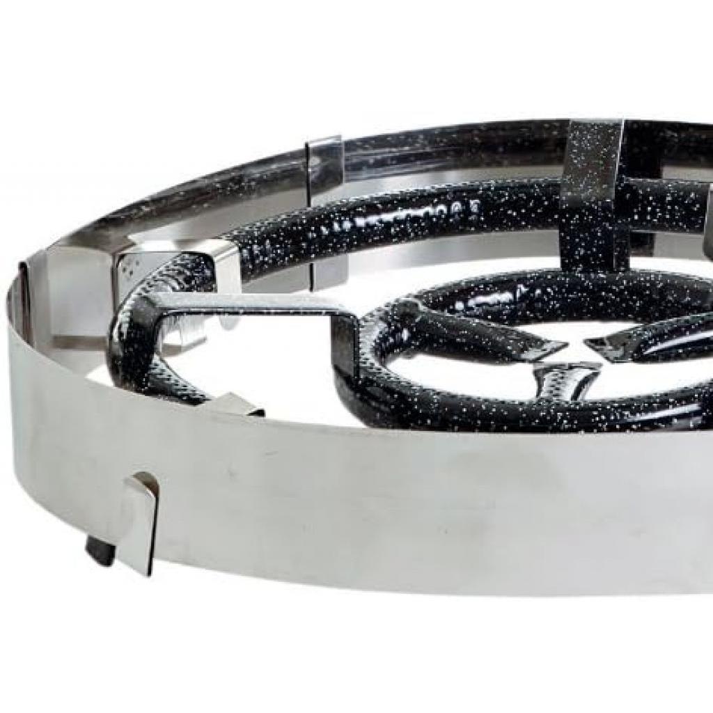 Thumbnail - All'Grill, Grillausstattung + Ersatzteile, Edelstahl Hitze- und Windschutz mit 30-50 cm Durchmesser