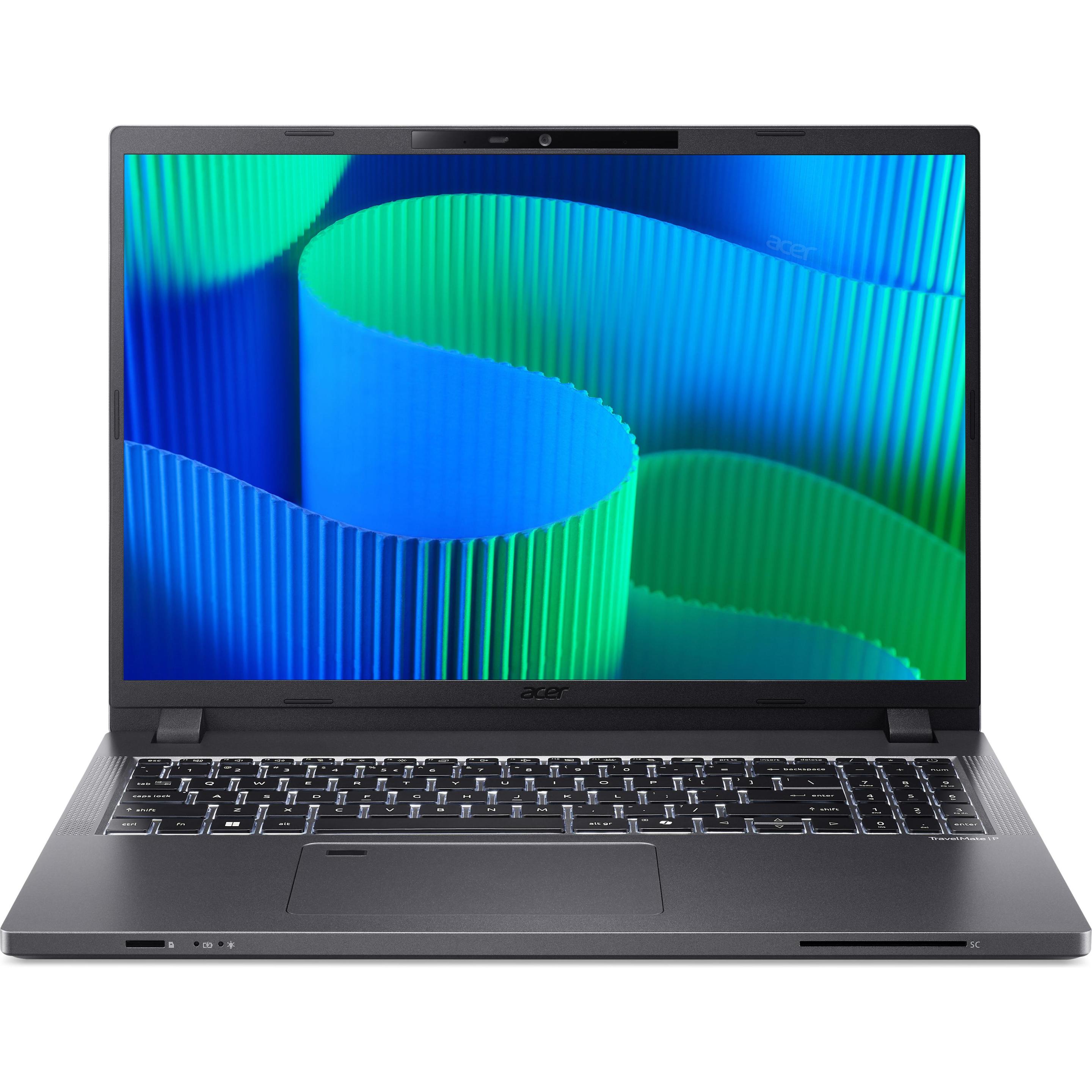 Acer NB TM P2 TMP216-51-G2-TCO-54Z9 16 i5 W11P (16", Intel Core i5-1334U, 16 GB, 512 GB, DE), Notebook, Grau