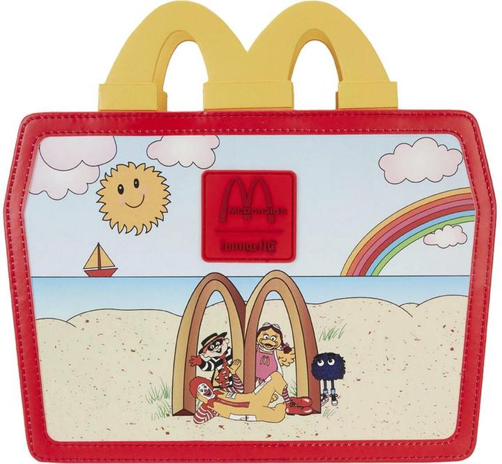 Image du produit Loungefly McDonalds by Carnet de notes Boîte à lunch Happy Meal (À rayures, Couverture souple)