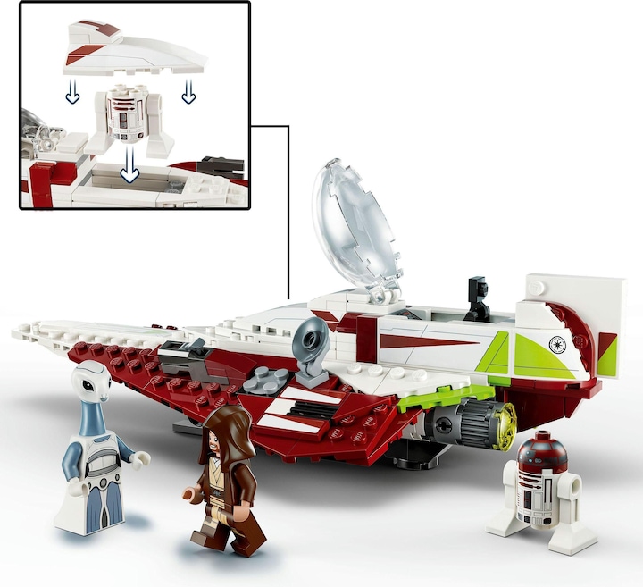 Produktbild LEGO Obi-Wan Kenobis Jedi Starfighter (75333, LEGO Star Wars)