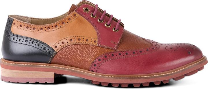 Image du produit Joe Browns Embossed Detail Mixed Leather Brogues (43)
