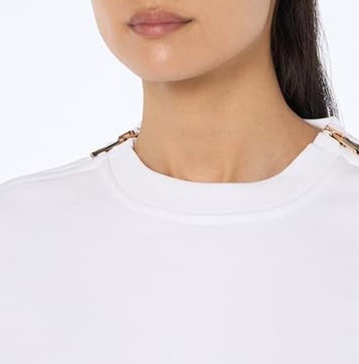 Produktbild Pinko Nausicaa Sweatshirt mit Strass-Print (XXS)