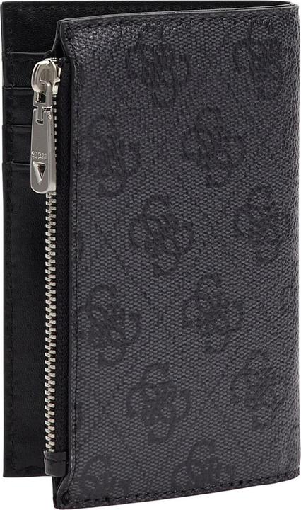Actual product image Guess Vezzola, Textile Wallet, SMEVZLLEA78, Black, For Men