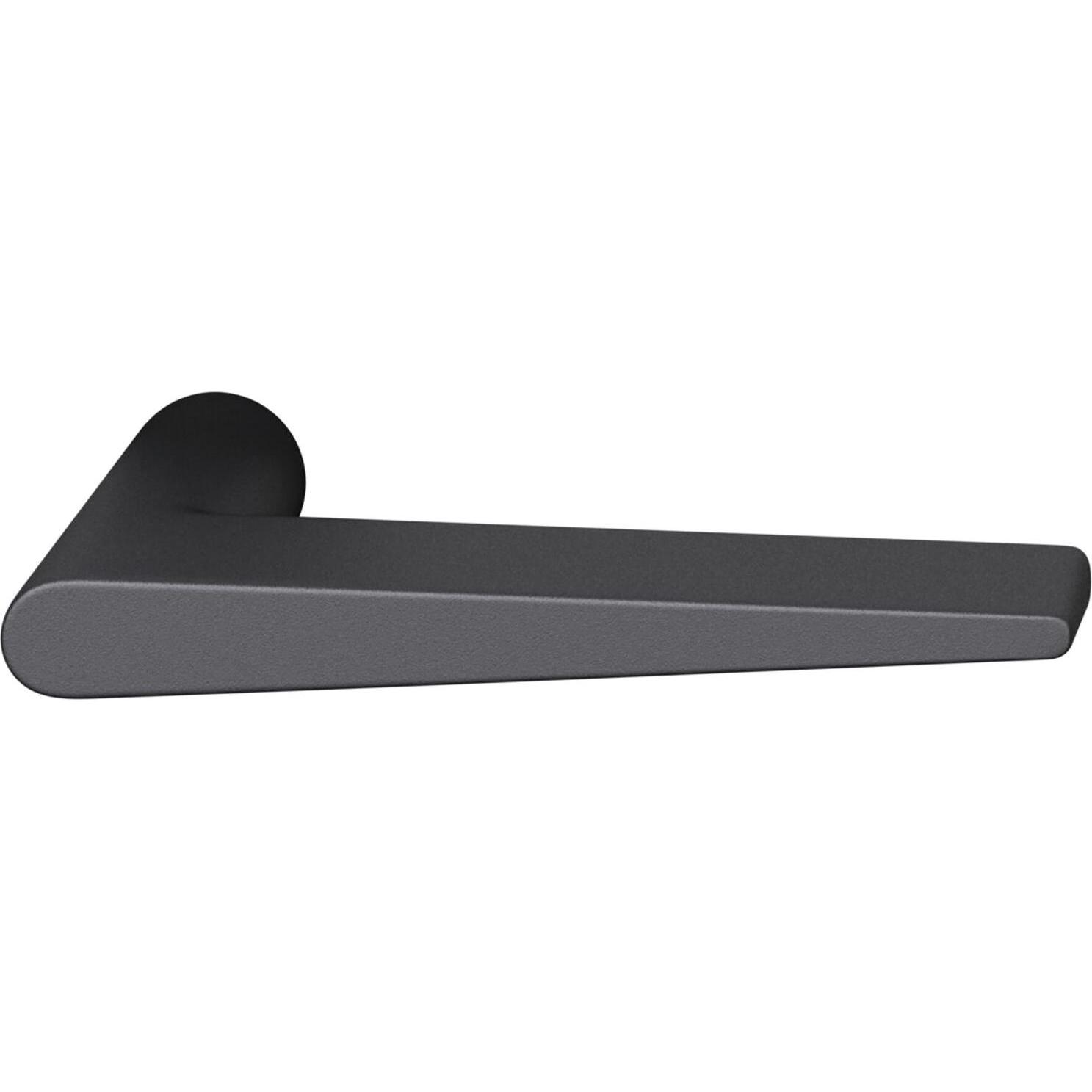 FSB, Türgriff + Fenstergriff, Drückerlochteil 10 1005 04600 ASL/AGL, Aluminium schwarz matt (Türgarnitur)