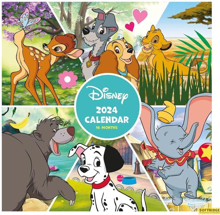Produktbild Pyramid Disney Kalender 2024 Disney Classics (30 x 30 cm, Englisch)