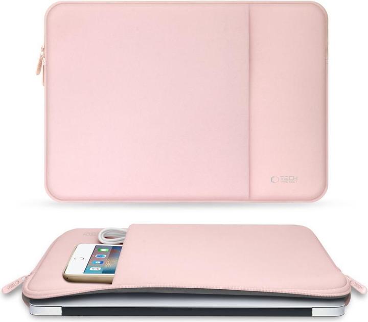 Productafbeelding Tech-Protect Neoprene Laptop Case 13 - Pink (13")