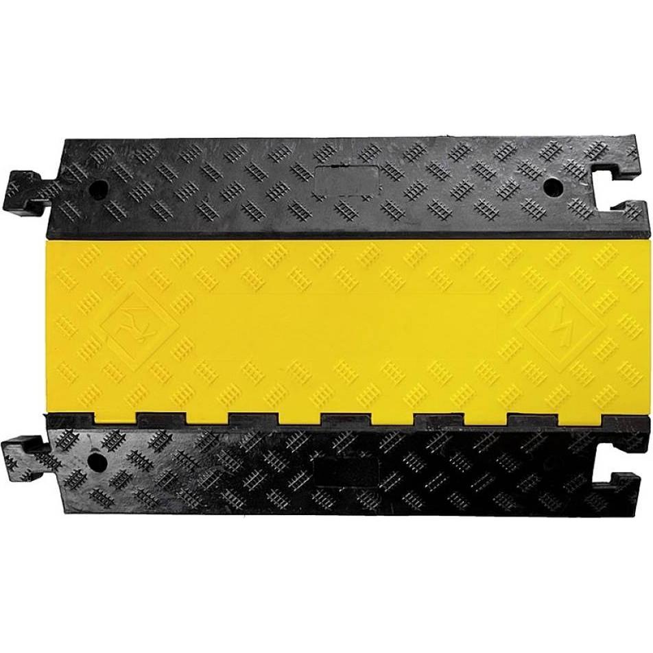 Vulcascot, Kabelschutz + Kabelführung, Kabelbrücke HD5 Schwarz/Gelb 0.9 m Inhalt: 1 St. (Kabelbrücke, 900 mm)