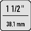 Produktbild Gedore 8572-01 Drehmomentschlüssel DREMOMETER F 1500-3000 Nm (1/2", 1500 Nm, 3000 Nm)