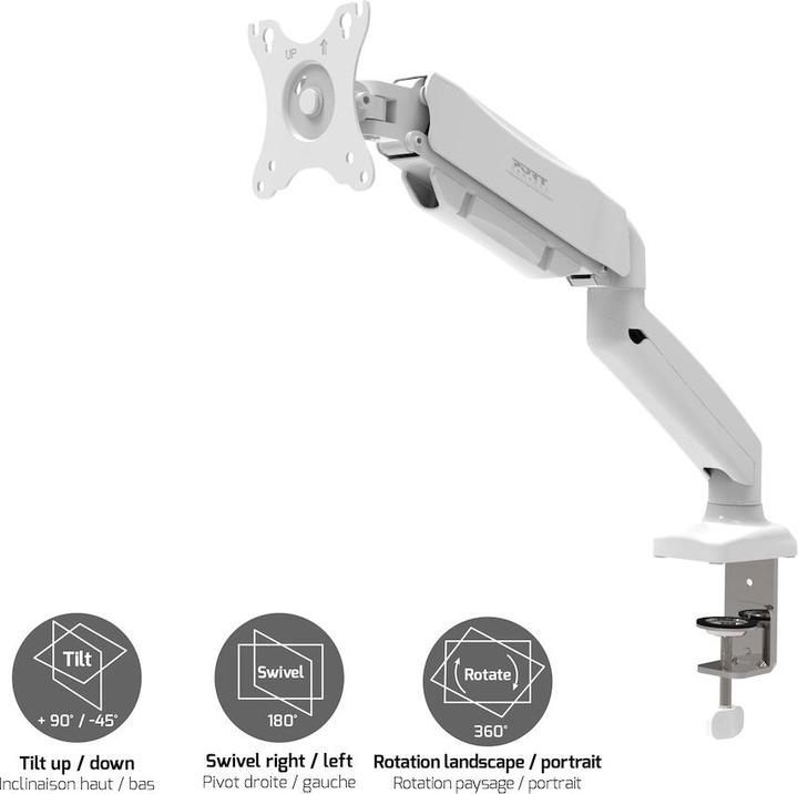 Actual product image Port Designs Monitor arm (Table, 32", 8 kg)