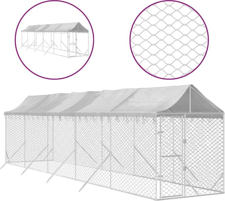 Produktbild vidaXL Alick (Hundezwinger)