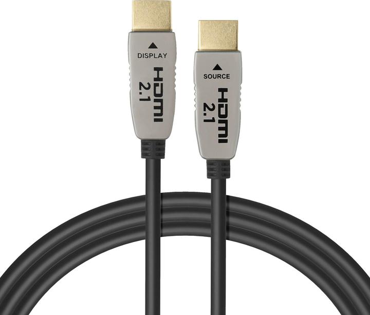 Produktbild Celexon UHD Optical Fibre HDMI 2.1 8K Active Kabel 20m, schwarz (20 m, HDMI, 2.1)