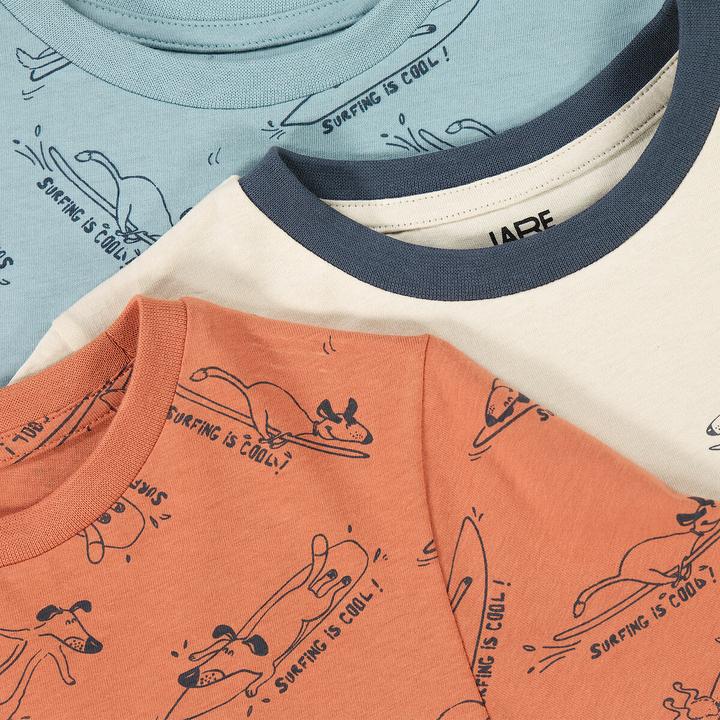 Actual product image La Redoute Collections 3-Pack Short Pyjamas (128)