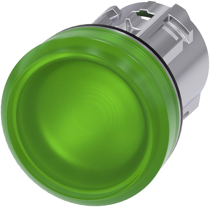 Actual product image Siemens Indicator light, 22mm, round, green