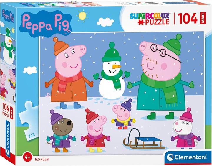 Image du produit Clementoni Puzzle Maxi Peppa Pig 104 pcs. (104 pièces)