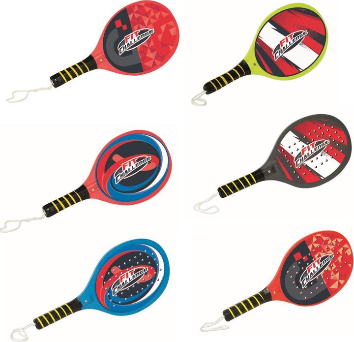 Rs Toys Coppia paddle 44 fori 3 ass.ti rete