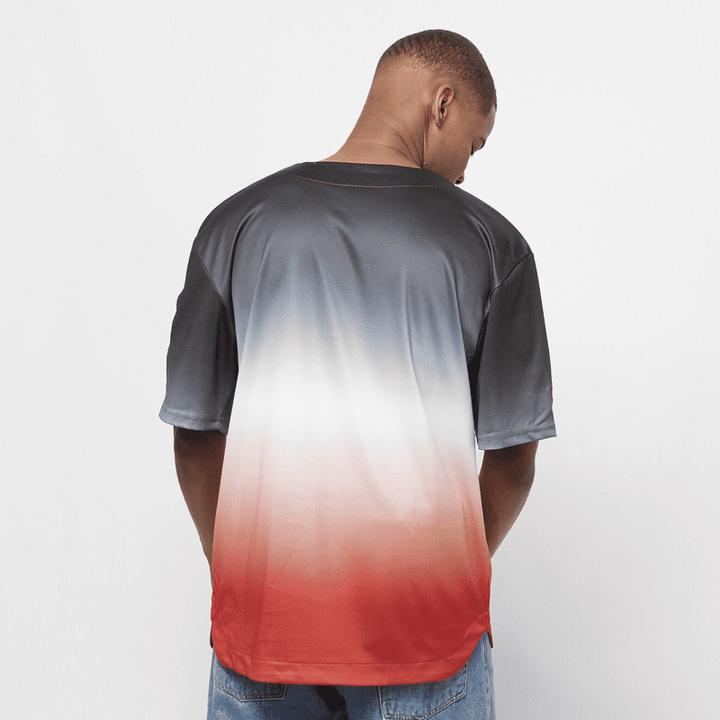 Actual product image Fubu Jersey Varsity Baseball Jersey Gradient (S)