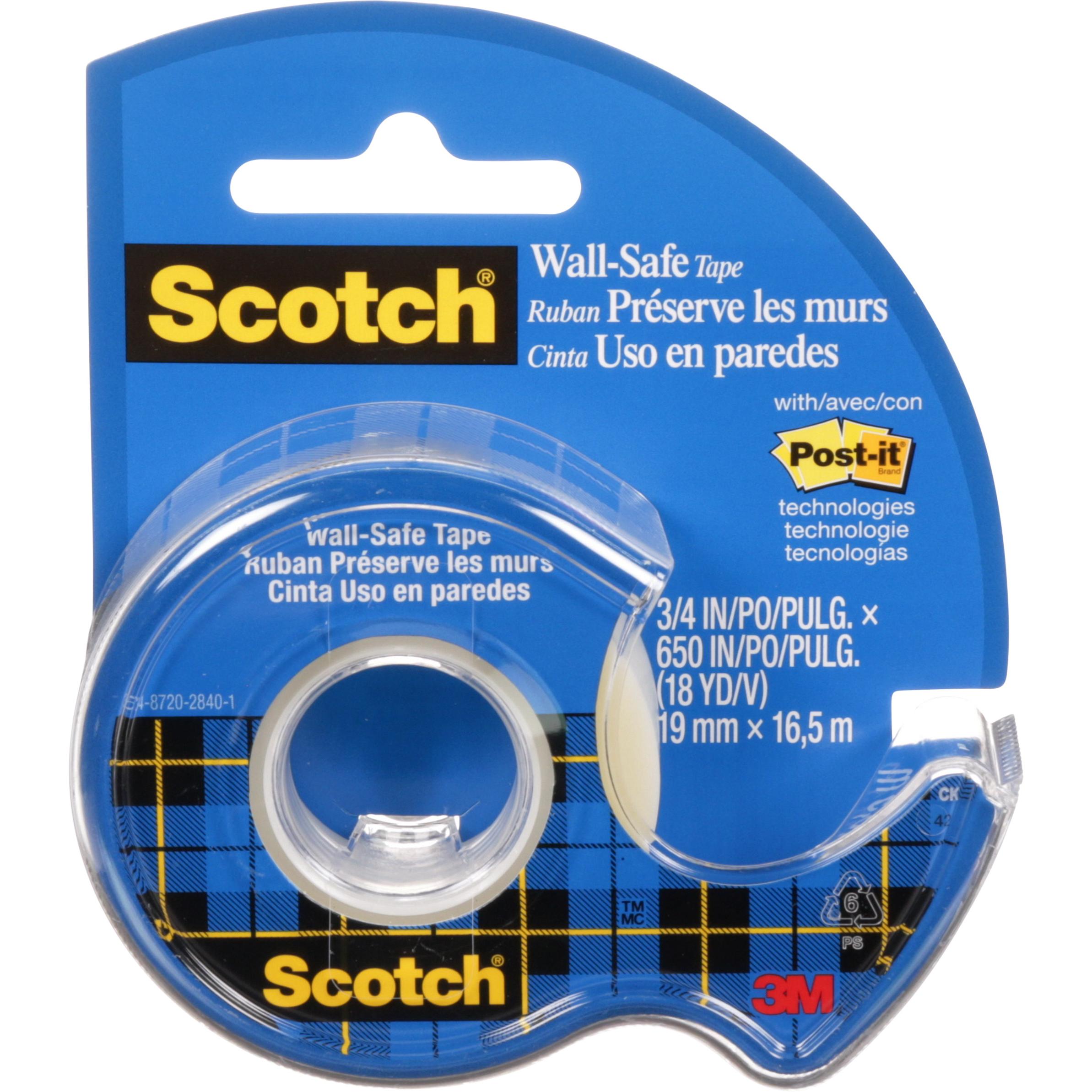 Scotch, Klebebandabroller, Wall-Safe Tape