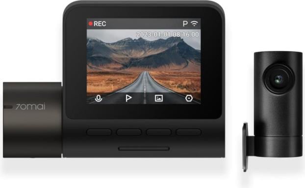 Actual product image 70mai A200 + RC11 (Built-in display, Rechargeable battery, Full HD)