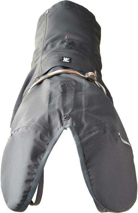 Actual product image Hurtta Mackintosh Mudventure Eco Dark grey, 35 cm (Dog raincoat)