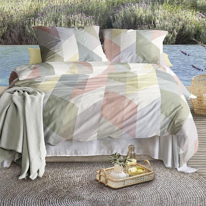 Actual product image Irisette Mako-Satin Bettwäsche Wave 8739 multi (135x200 cm)