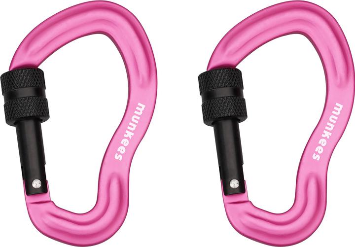 Immagine prodotto Munkees Karabiner mit Schraubverschluss "Ohr" 2er Pack